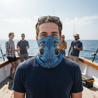 Load image into Gallery viewer, Great White Shark Performance Neck Gaiter