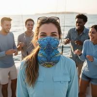 Load image into Gallery viewer, Yellowfin Tuna Performance Neck Gaiter