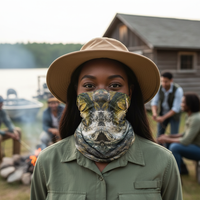 Load image into Gallery viewer, Bass Fish Performance Neck Gaiter